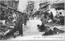 march� aux fleurs